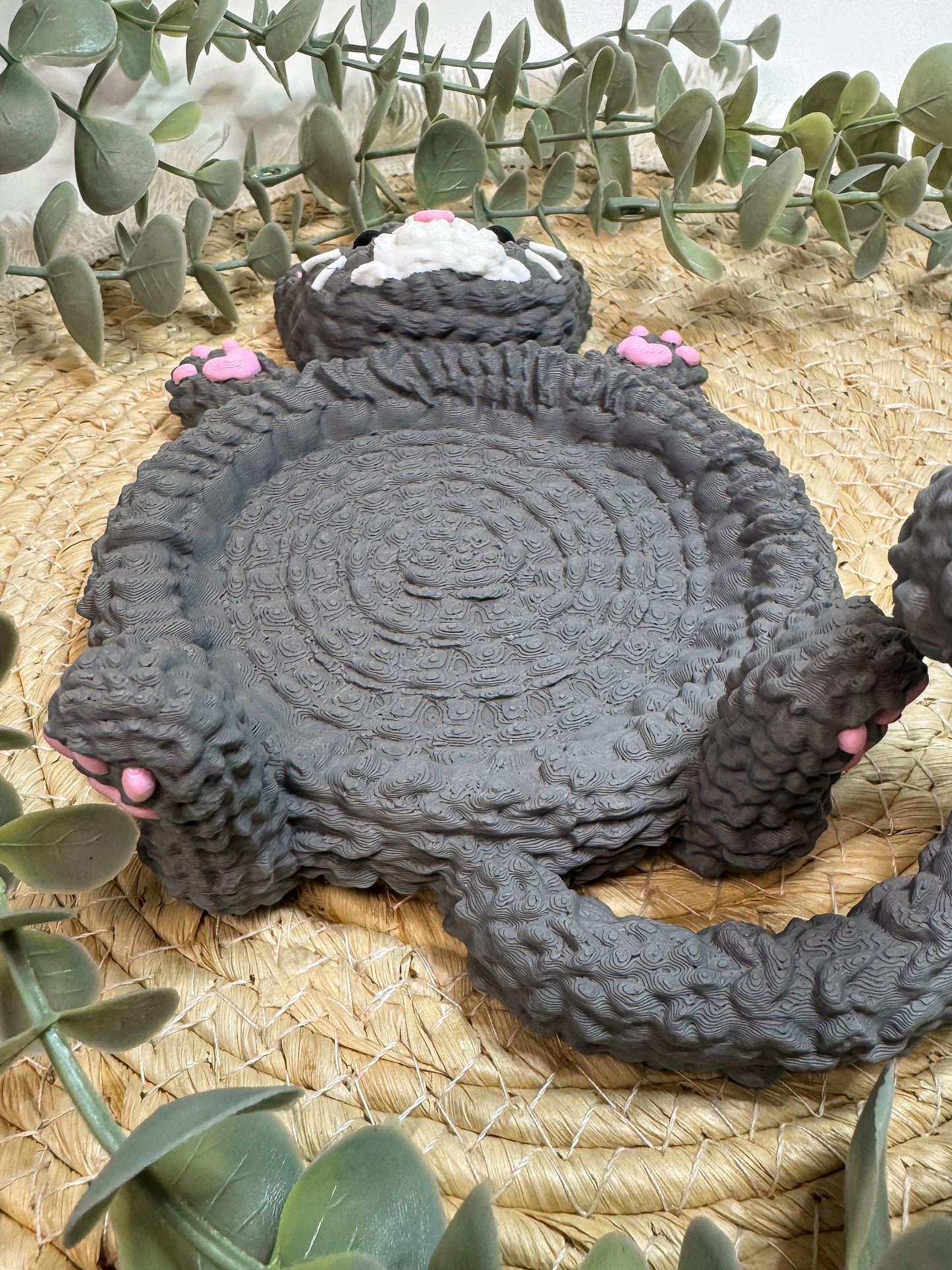 Gray Cat | 3D Coaster