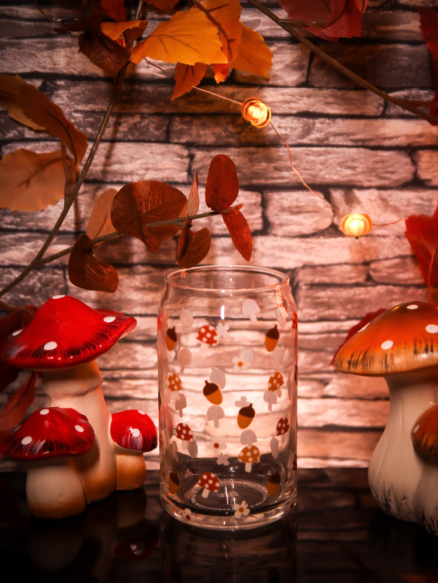 Autumn Forest Finds | Glass Can