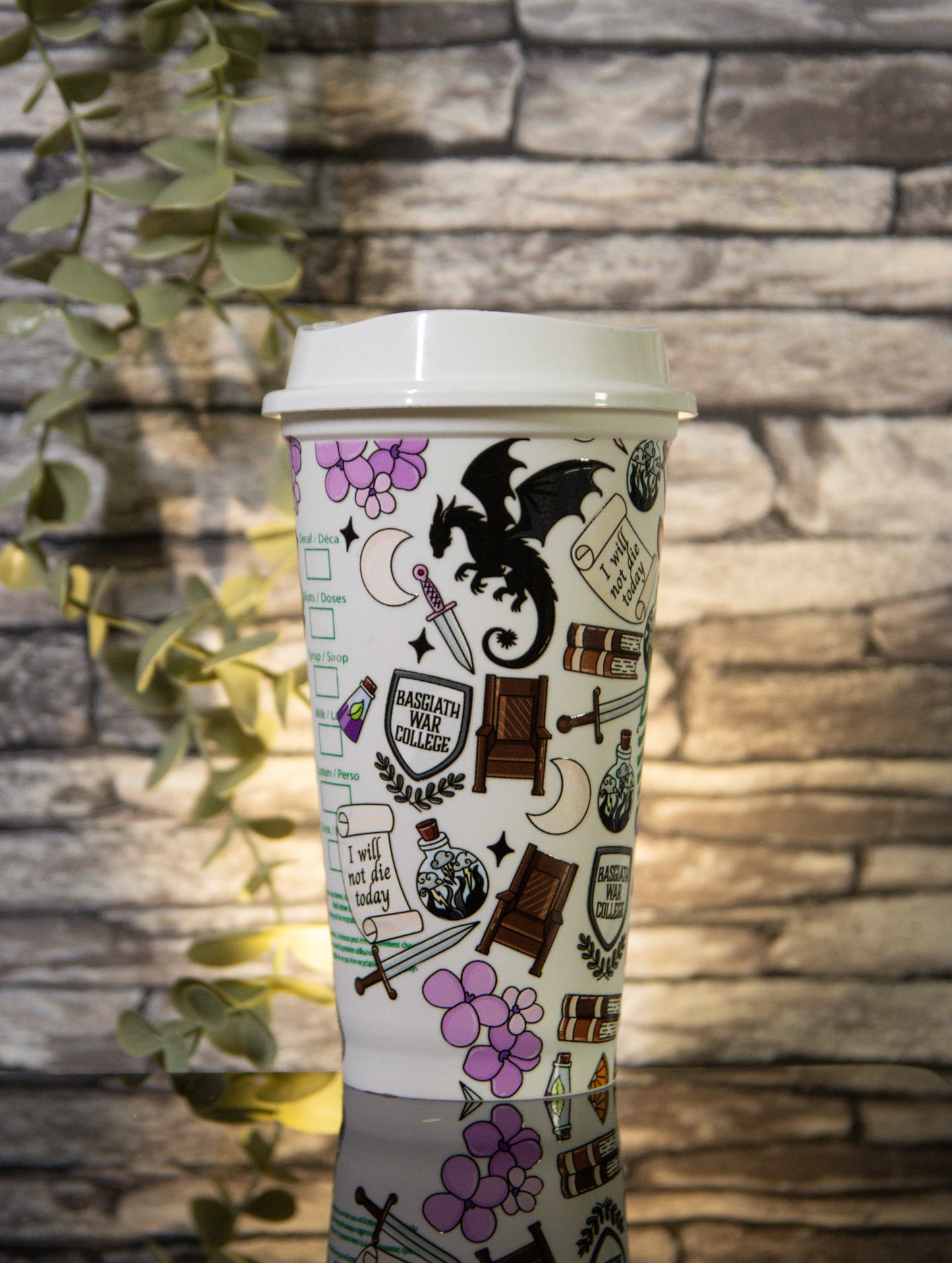 Books With Dragons | Travel Cup