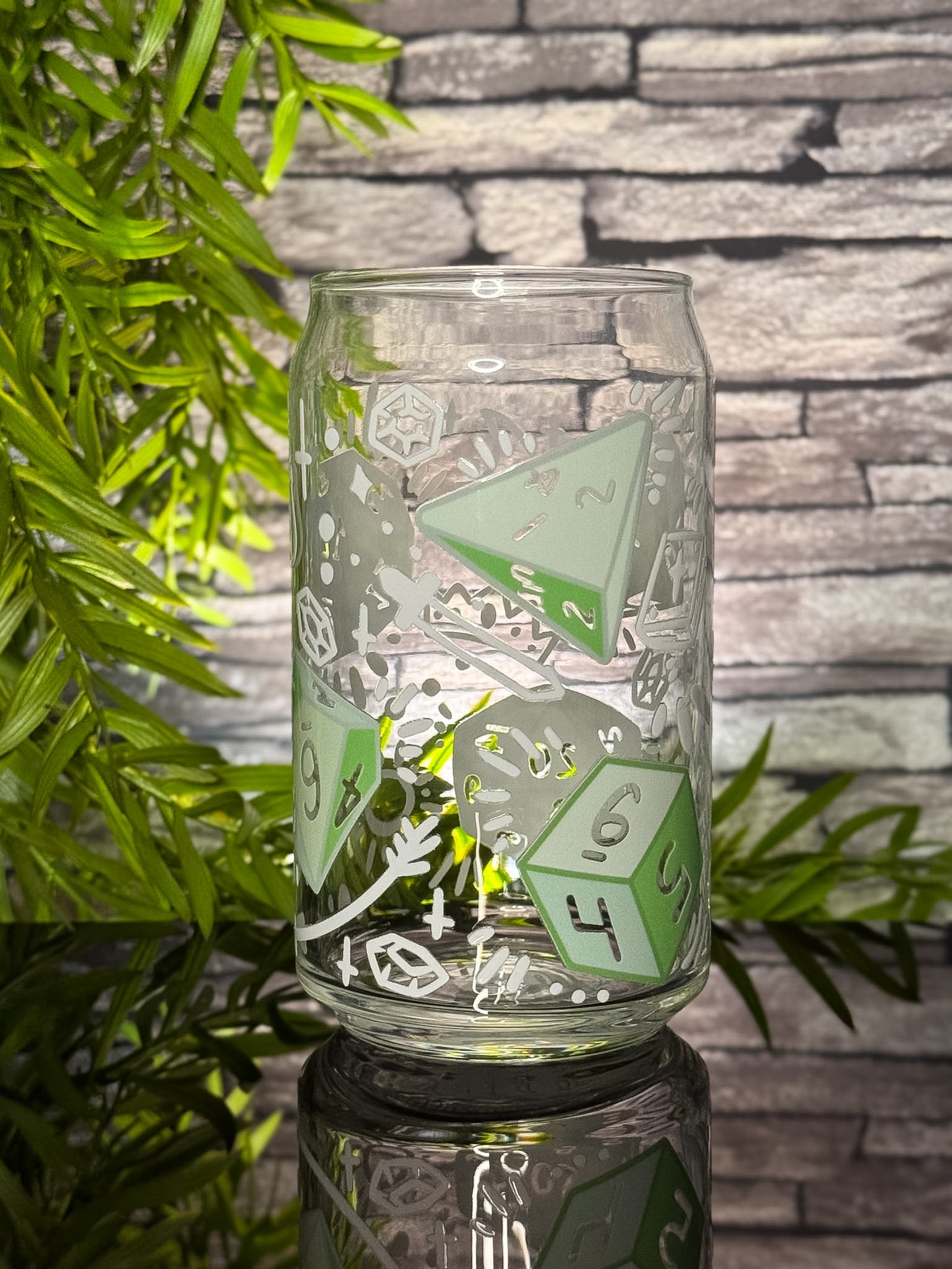 Shiny Dice | Glass Can