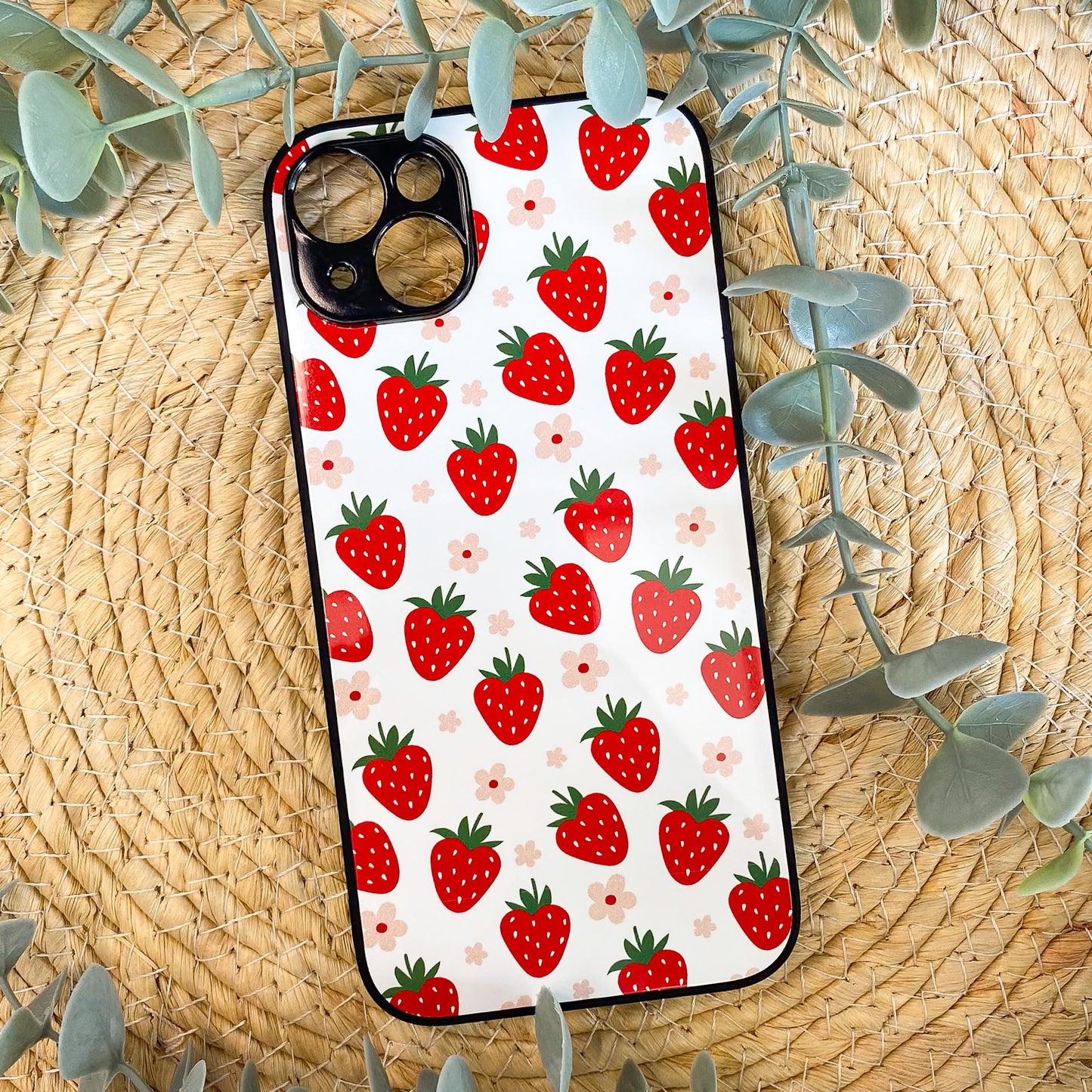 Strawberry Hearts | Phone Case