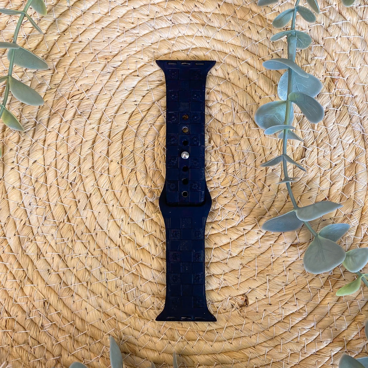 Chequered Flowers | Apple Watch Band