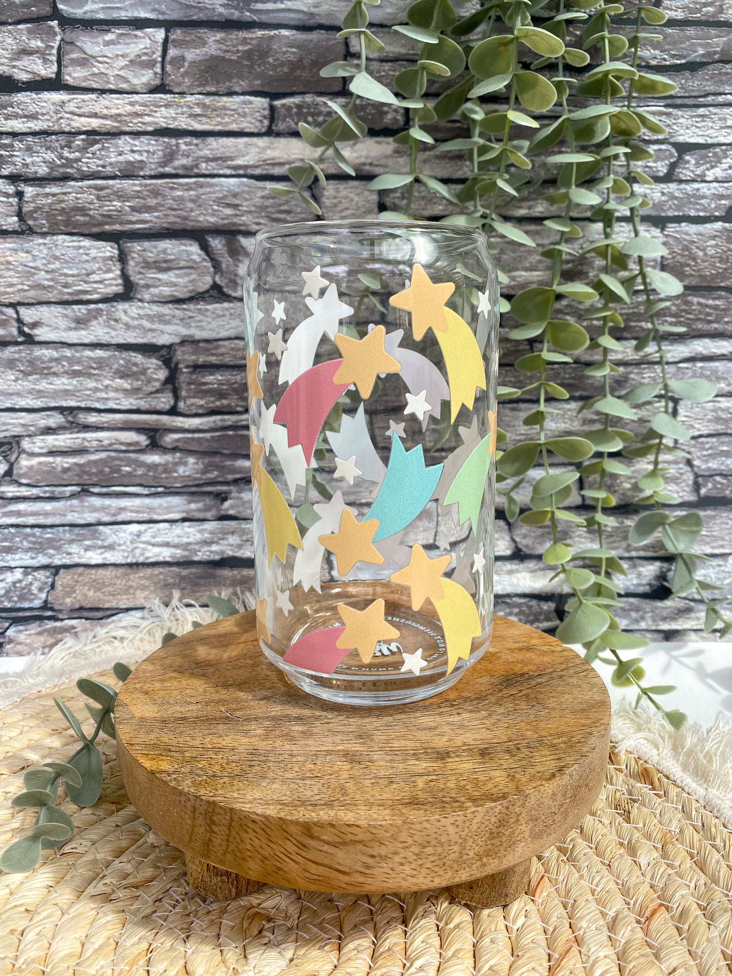 Shooting Stars | Glass Can