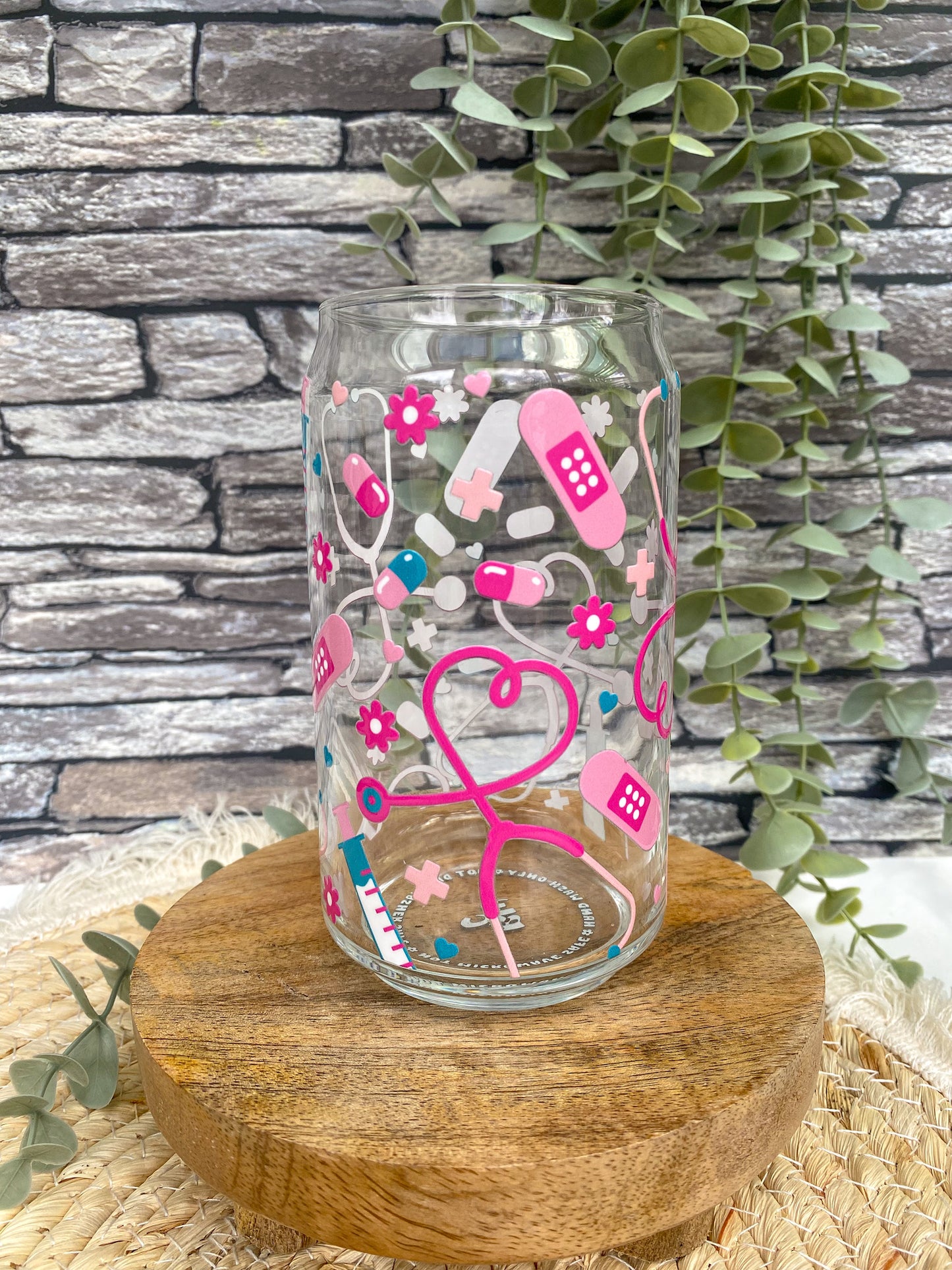 Nurse Love | Glass Can
