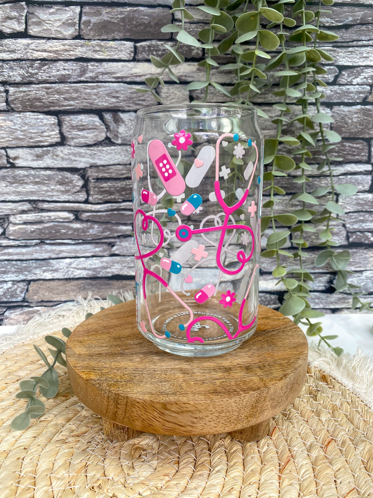 Nurse Love | Glass Can