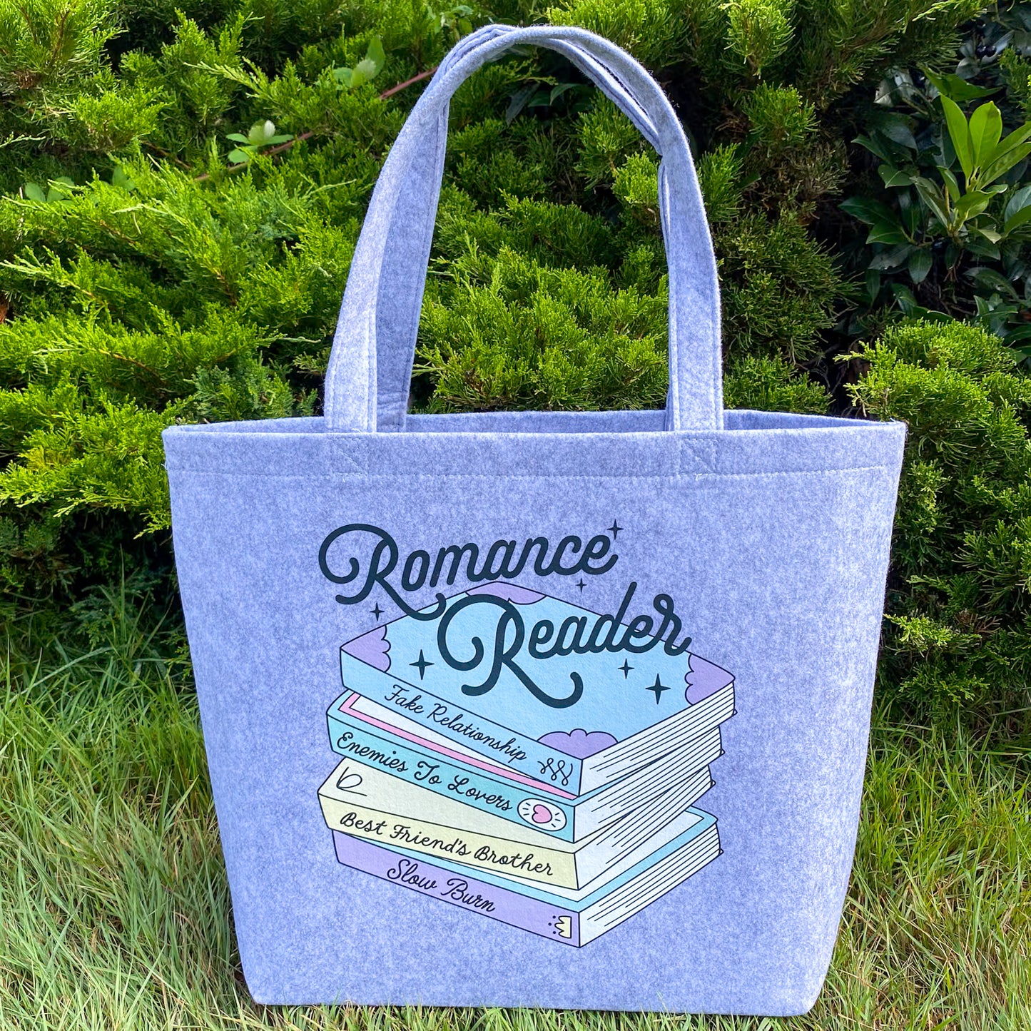 Romance Reader | Felt Bag