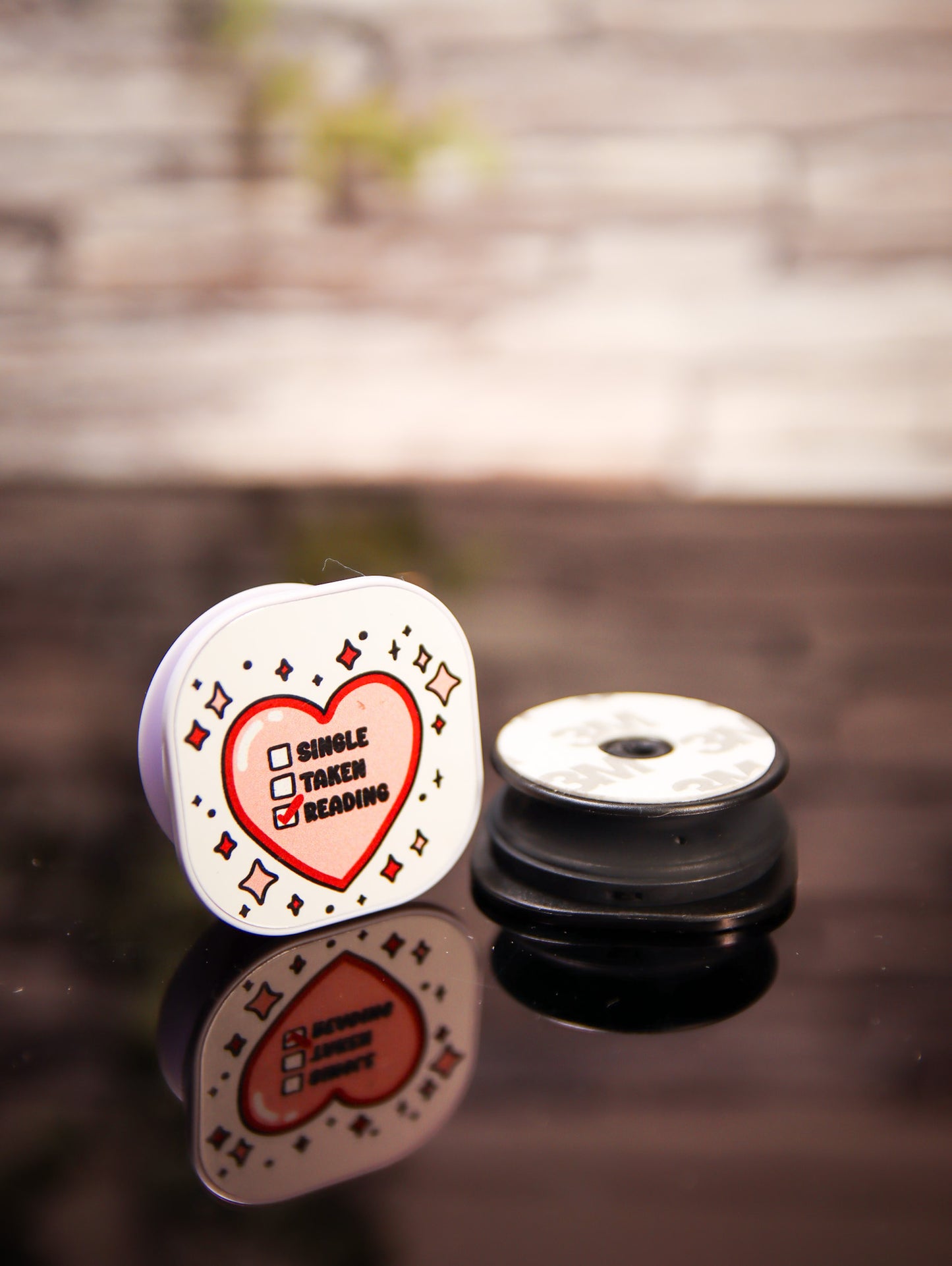 Single, Taken, Reading | Phone Grip