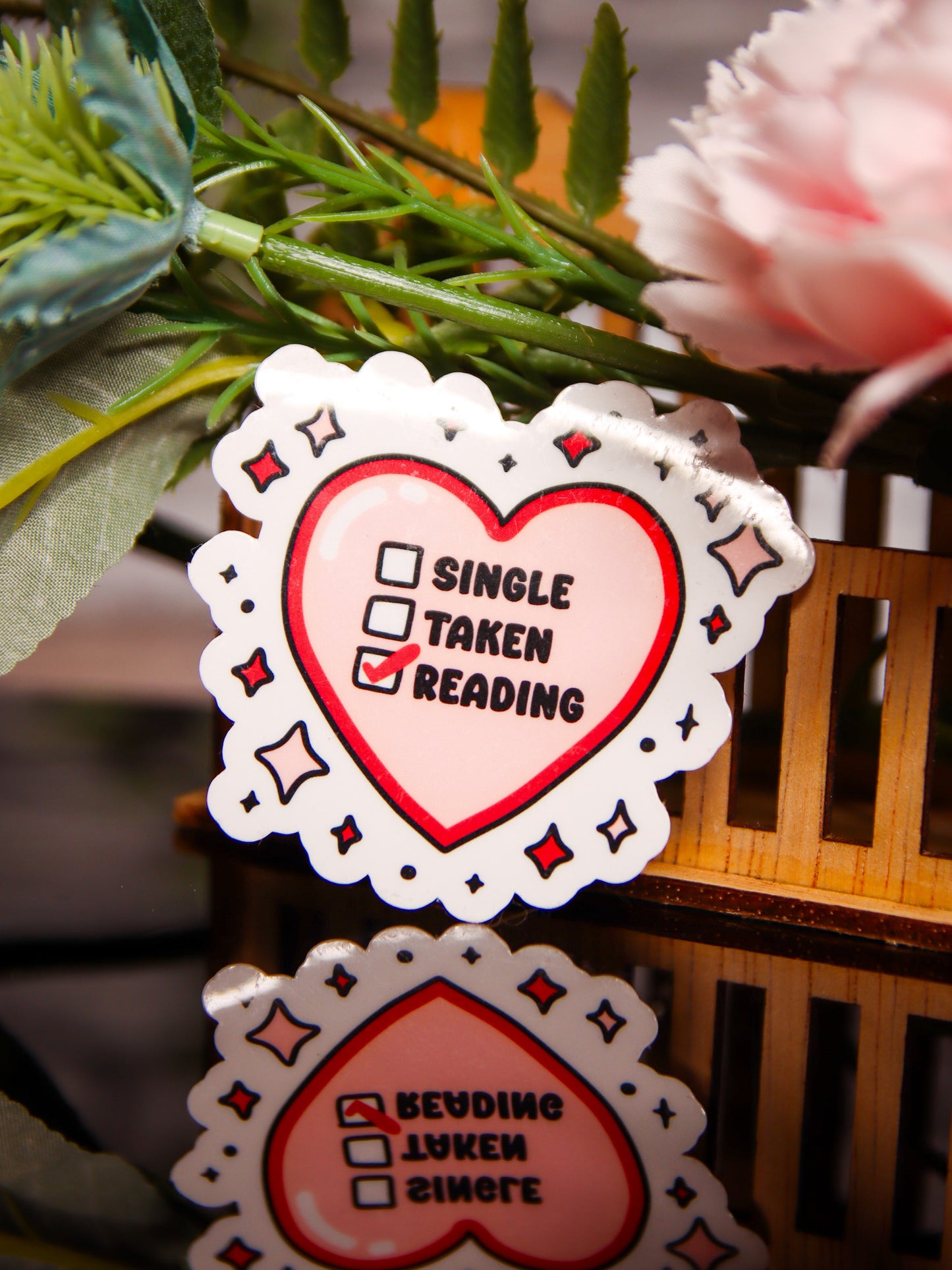 Single, Taken, Reading | Stickers