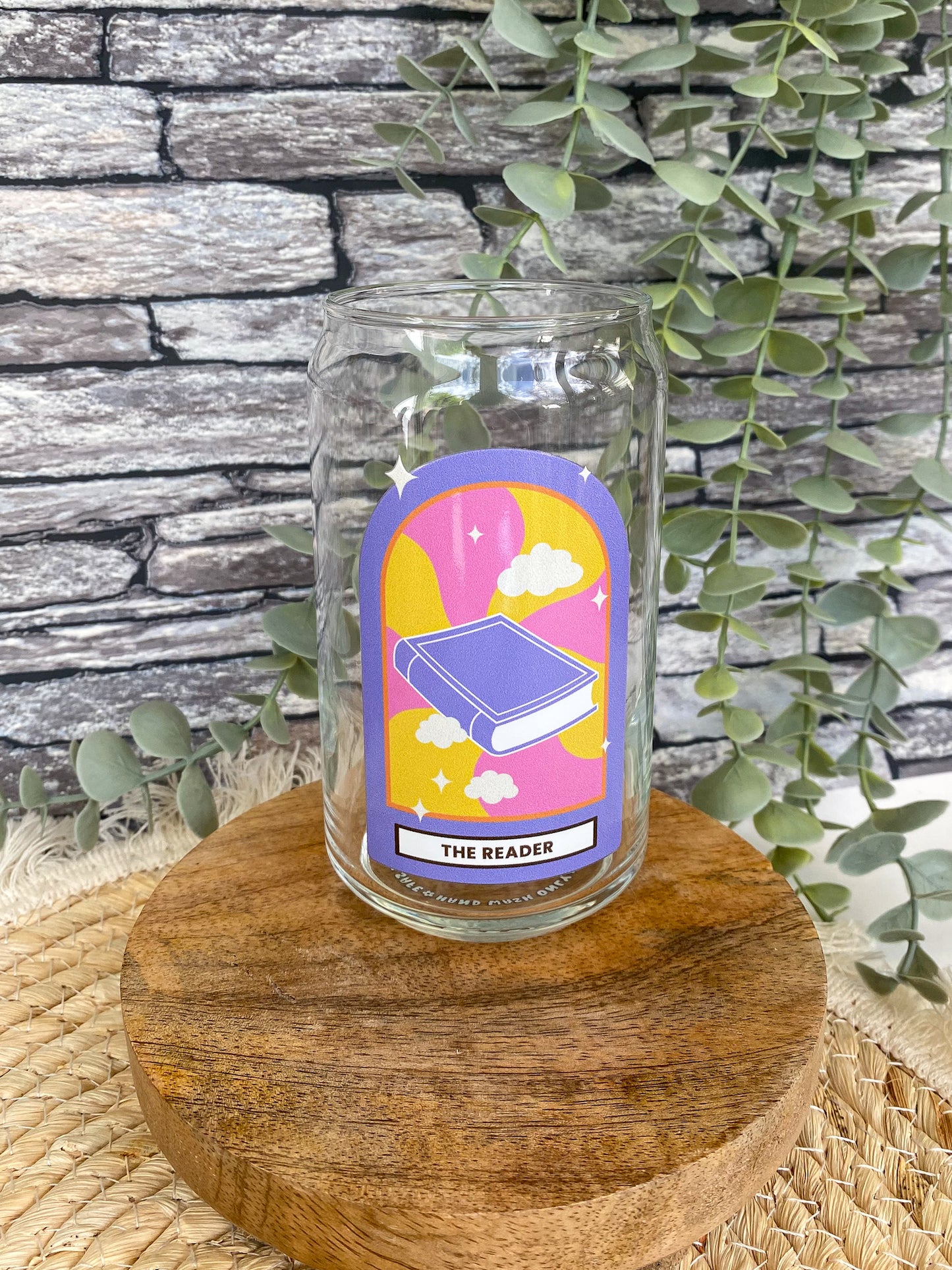 The Reader Tarot Card | Glass Can