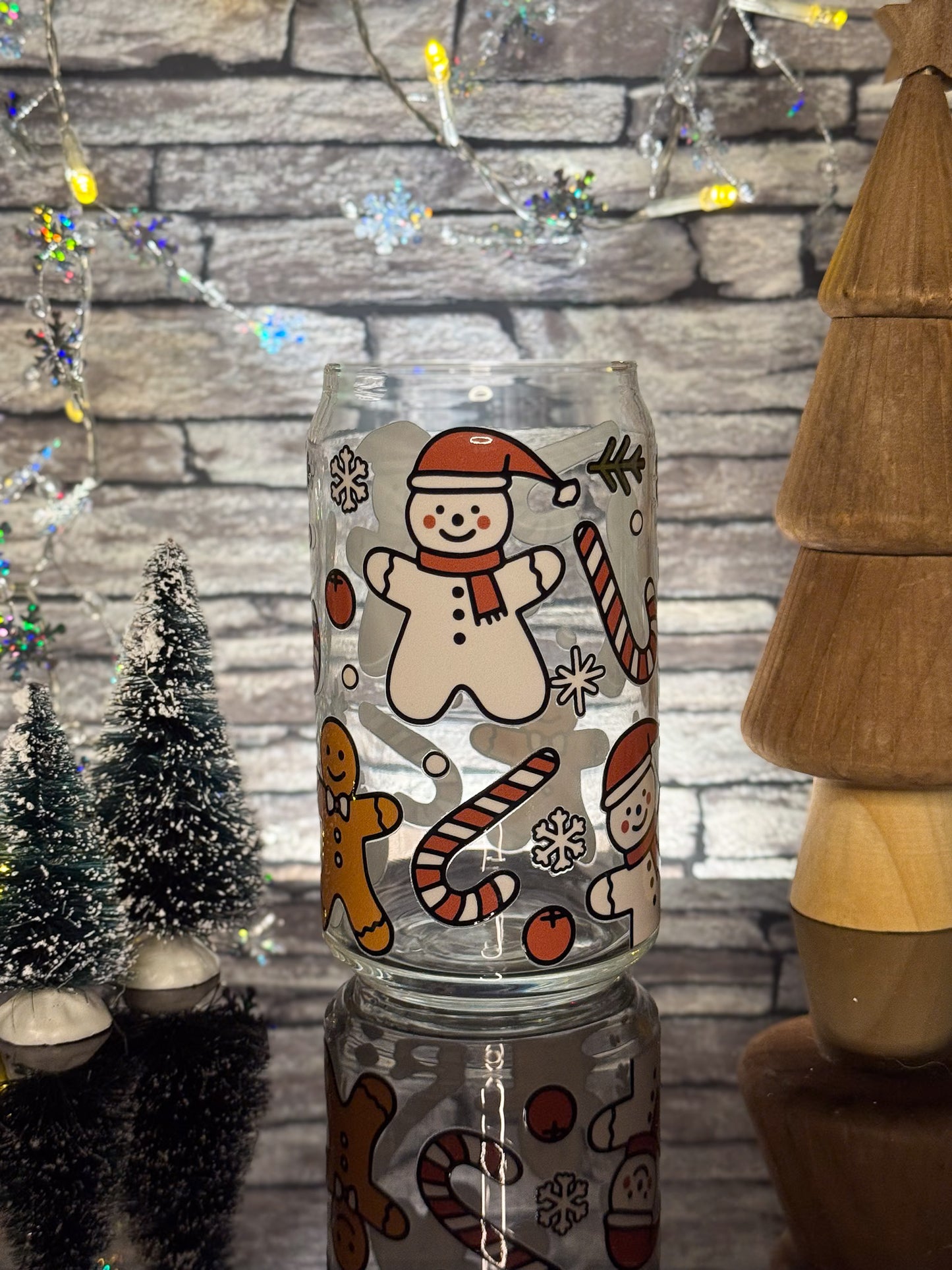 Christmas Candy | Glass Can