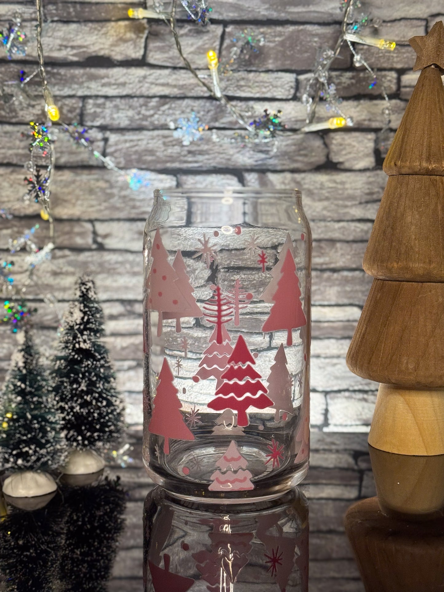 Winter Trees | Glass Can