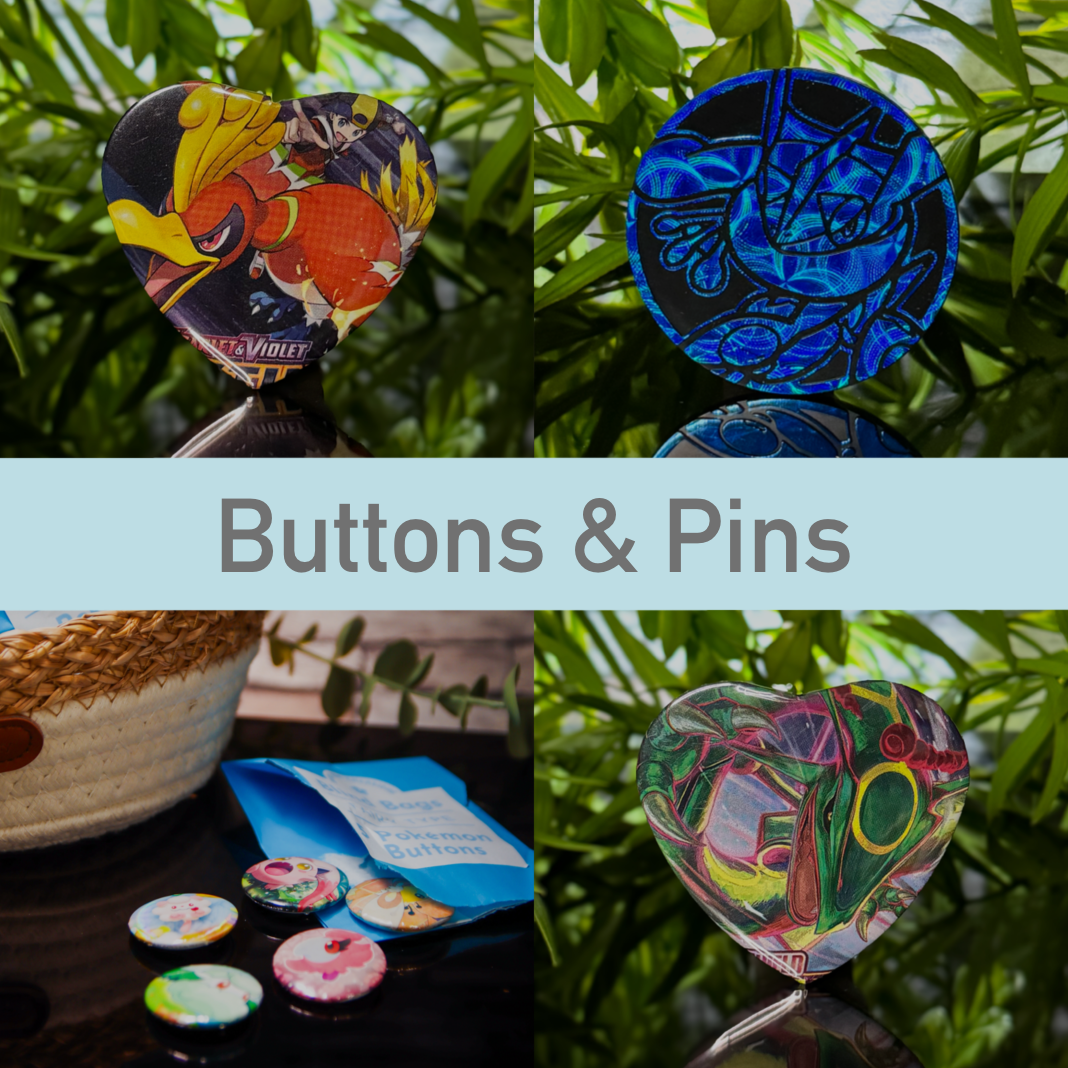 Buttons & Pins