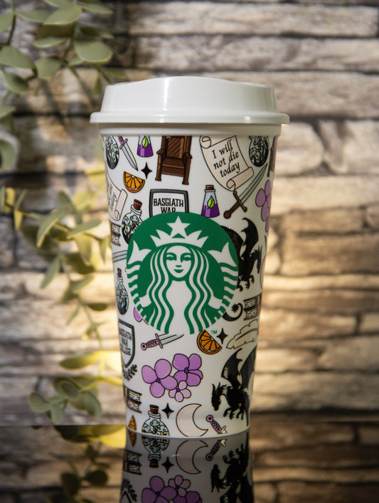 Books With Dragons | Travel Cup