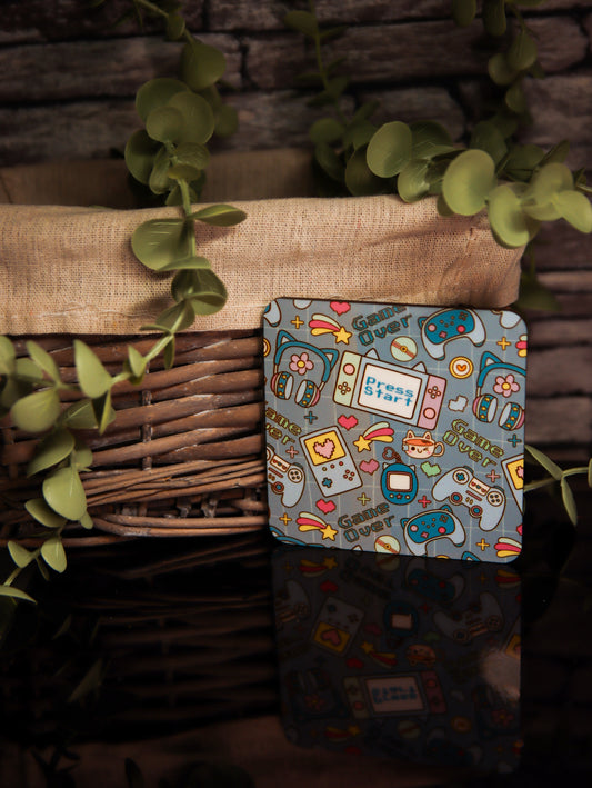 Cute Gaming Blue | Coasters