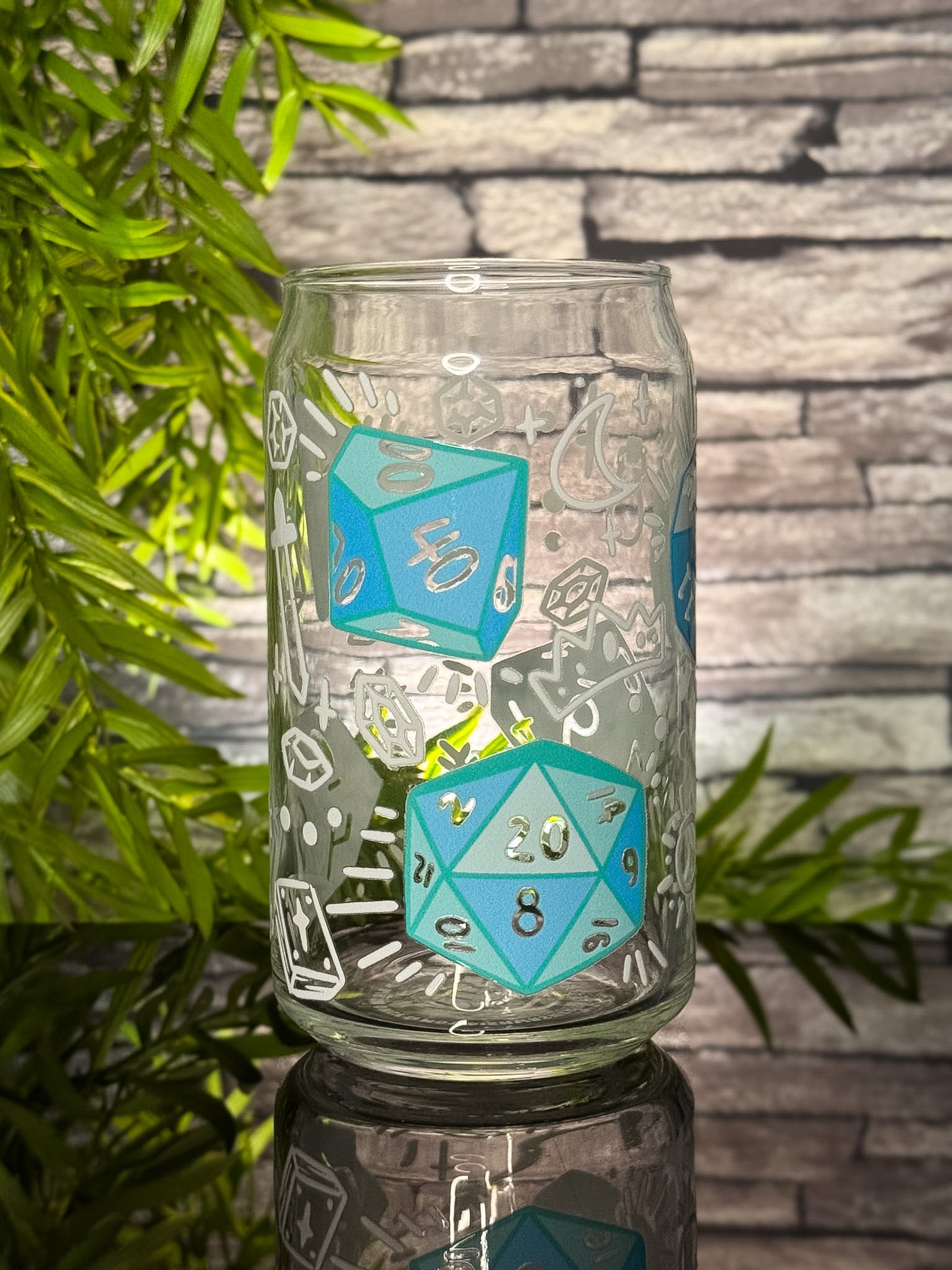 Shiny Dice | Glass Can