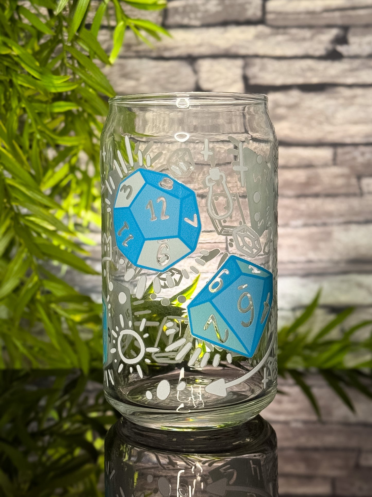 Shiny Dice | Glass Can