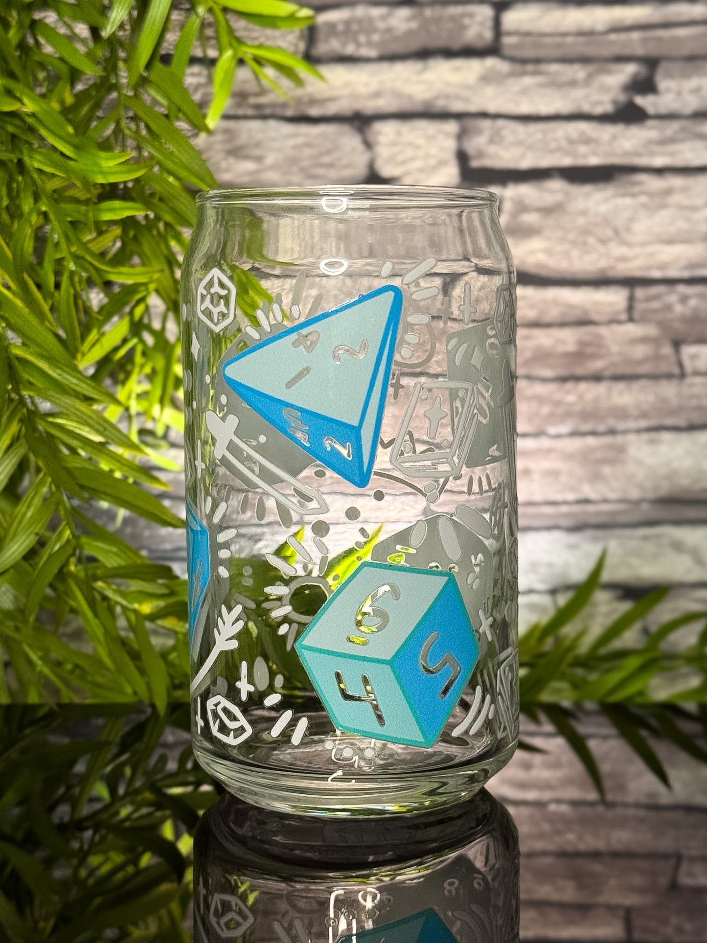Shiny Dice | Glass Can