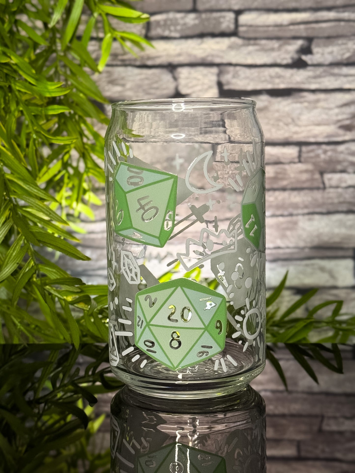 Shiny Dice | Glass Can