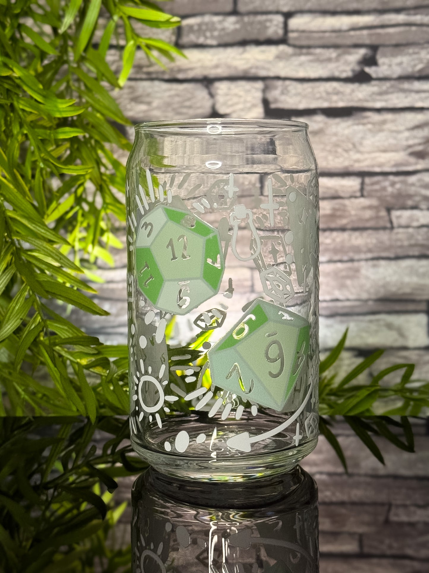 Shiny Dice | Glass Can