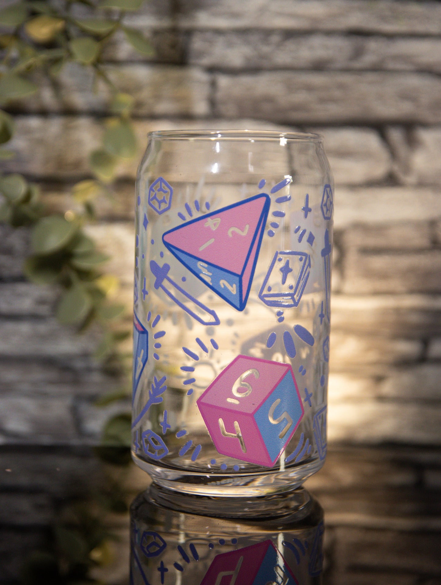 Shiny Dice | Glass Can