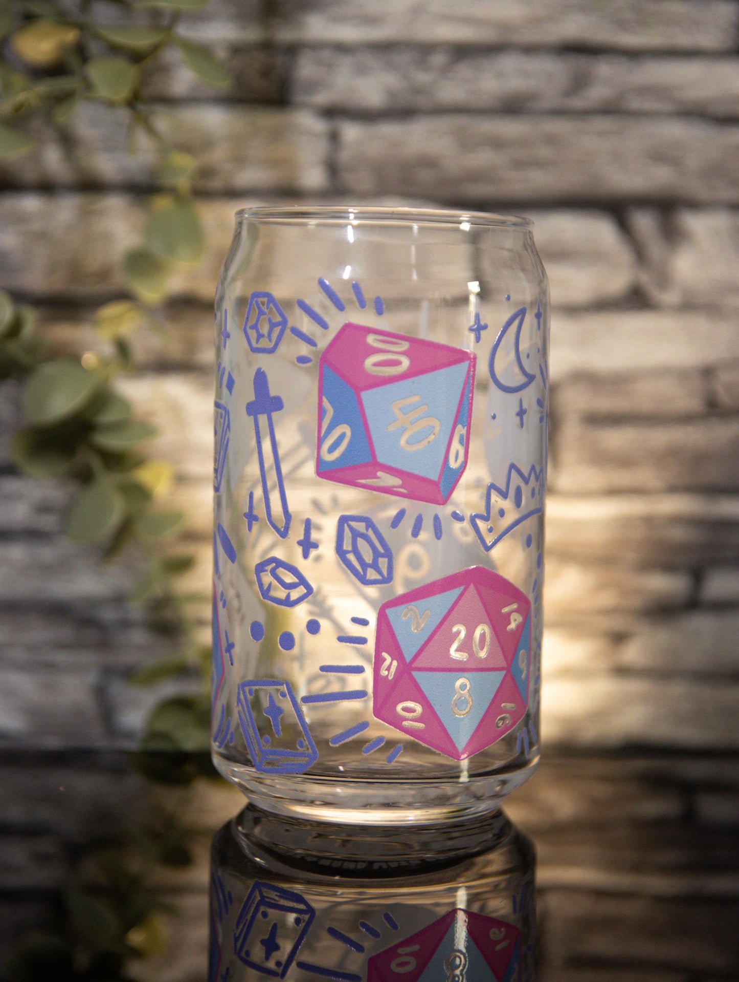 Shiny Dice | Glass Can