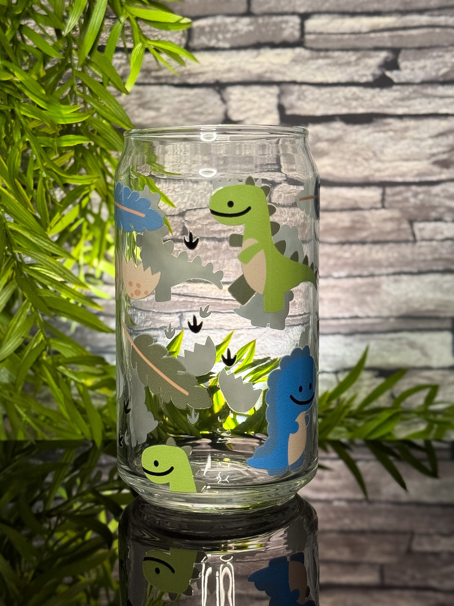 Derpy Dino's | Glass Can
