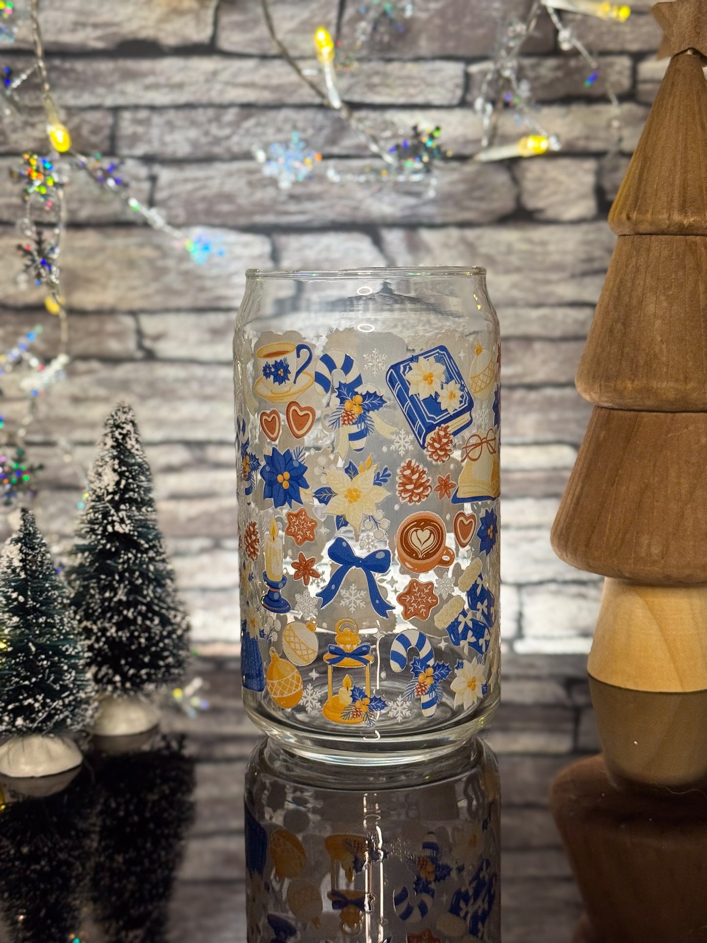 Frosted Library | Glass Can