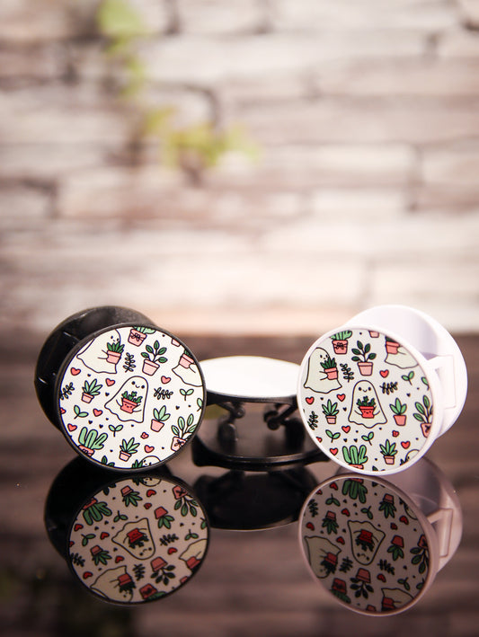 Ghost With Plants | Phone Grip