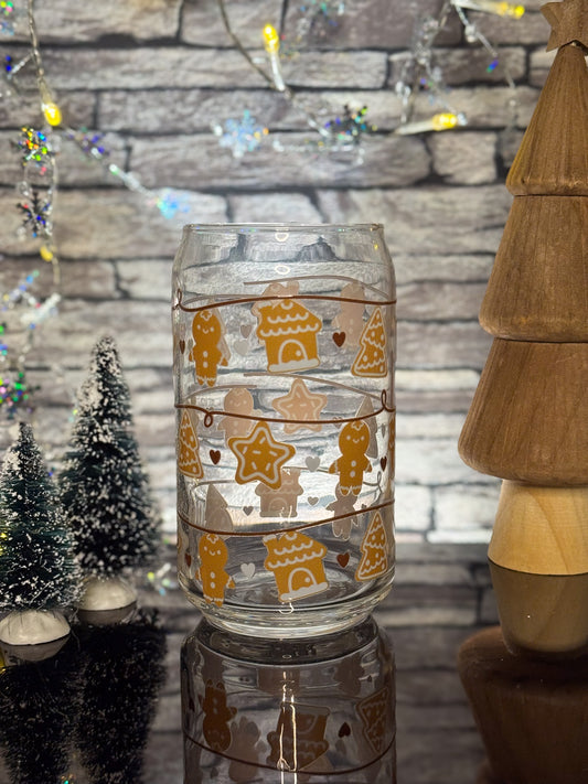 Gingerbread Garland | Glass Can