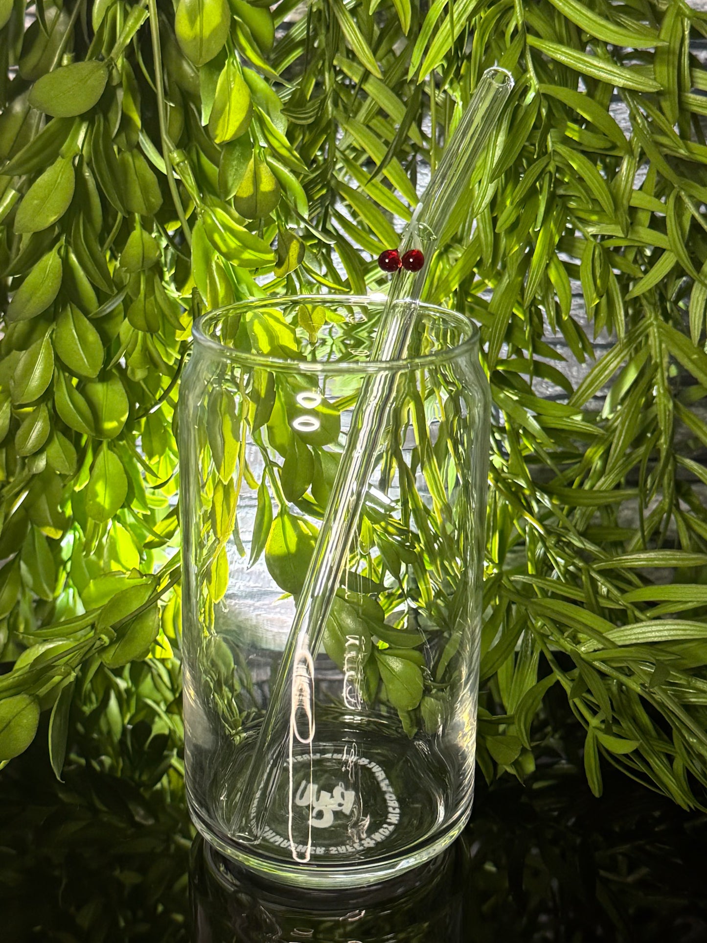 Cherries | Glass Straw