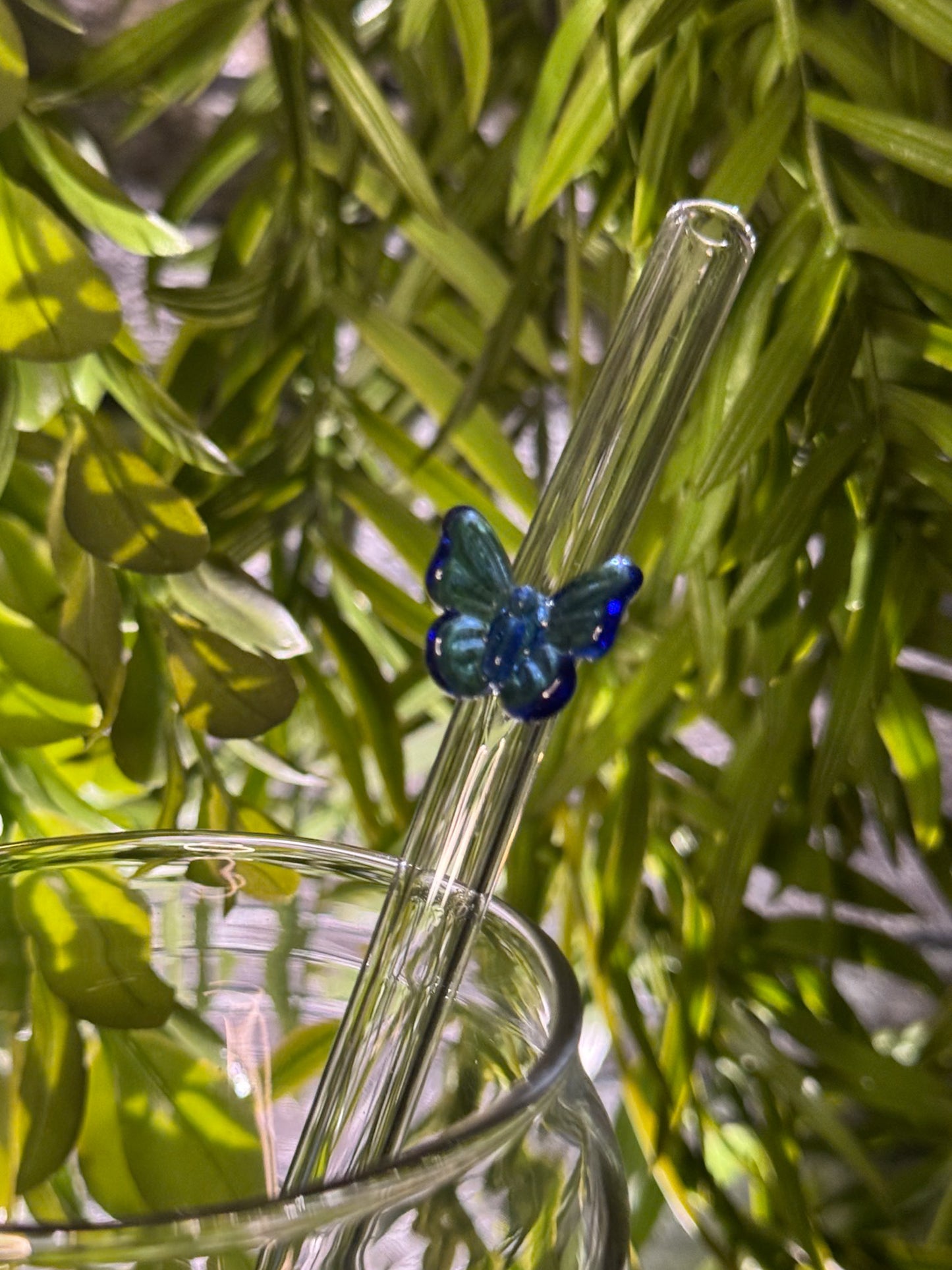 Butterflies | Glass Straw