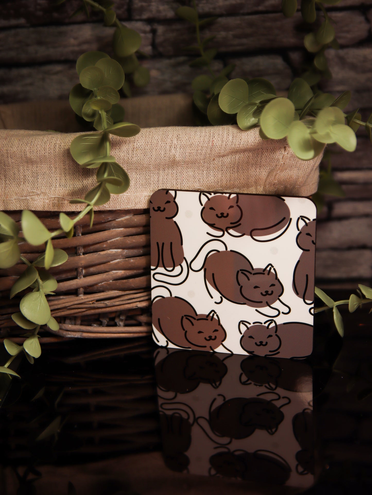 Gray Cats | Coasters