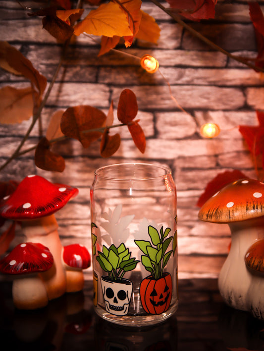 Halloween Plants | Glass Can