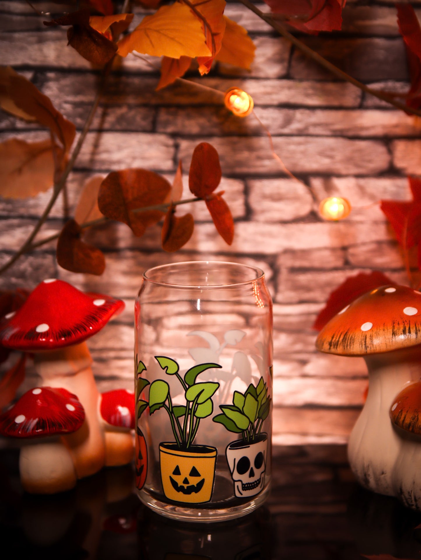 Halloween Plants | Glass Can