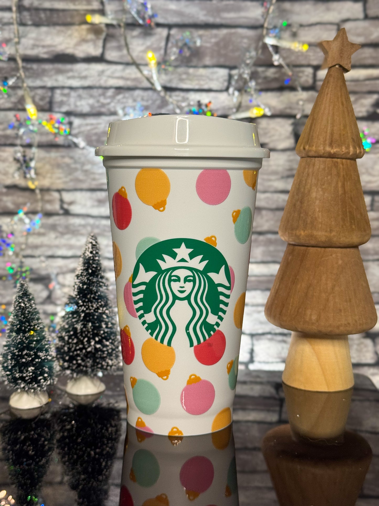 Christmas Baubles | Travel Cup