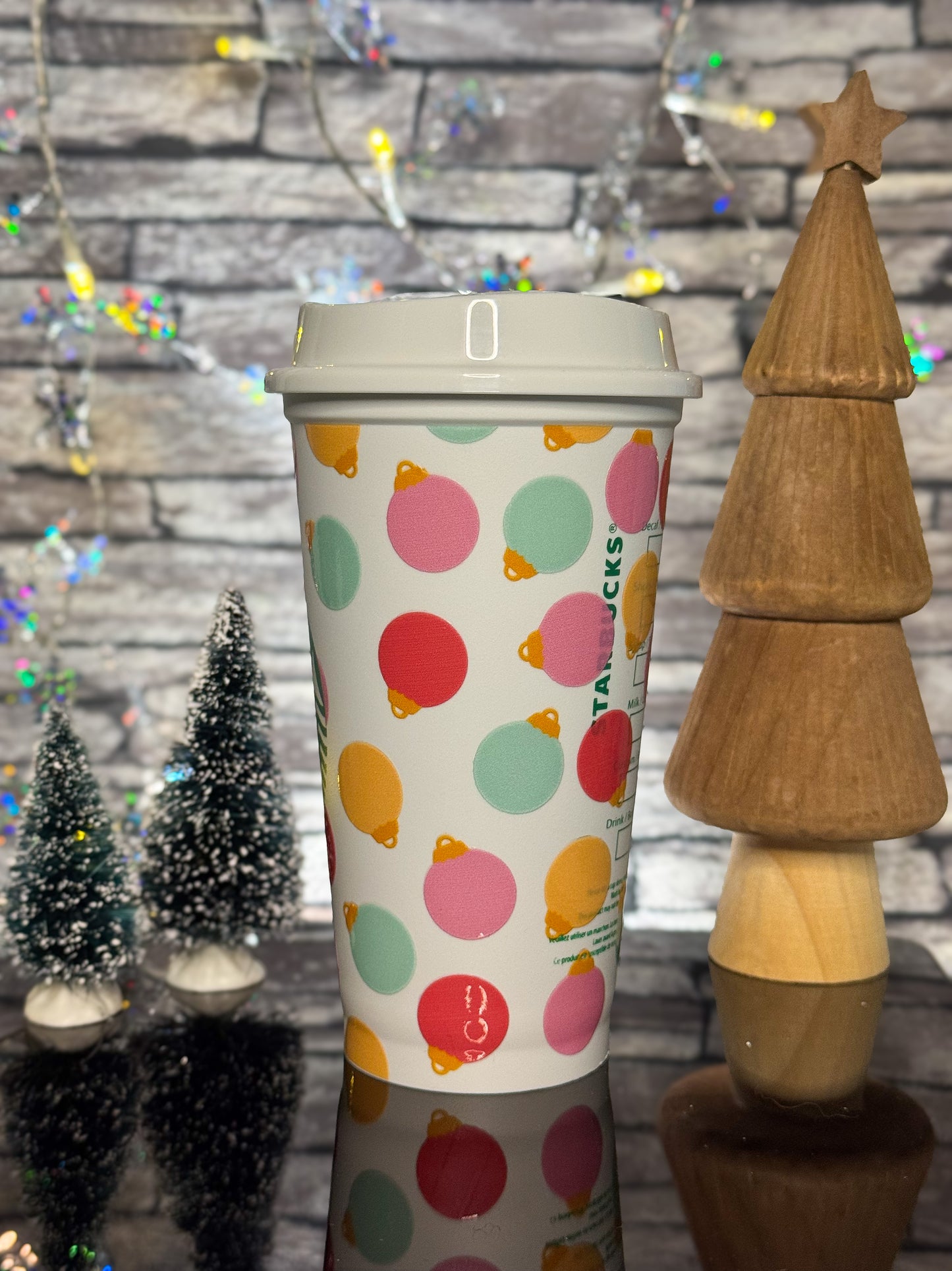 Christmas Baubles | Travel Cup