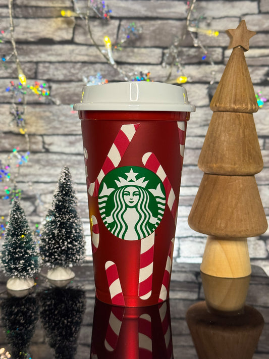 Candy Canes | Travel Cup
