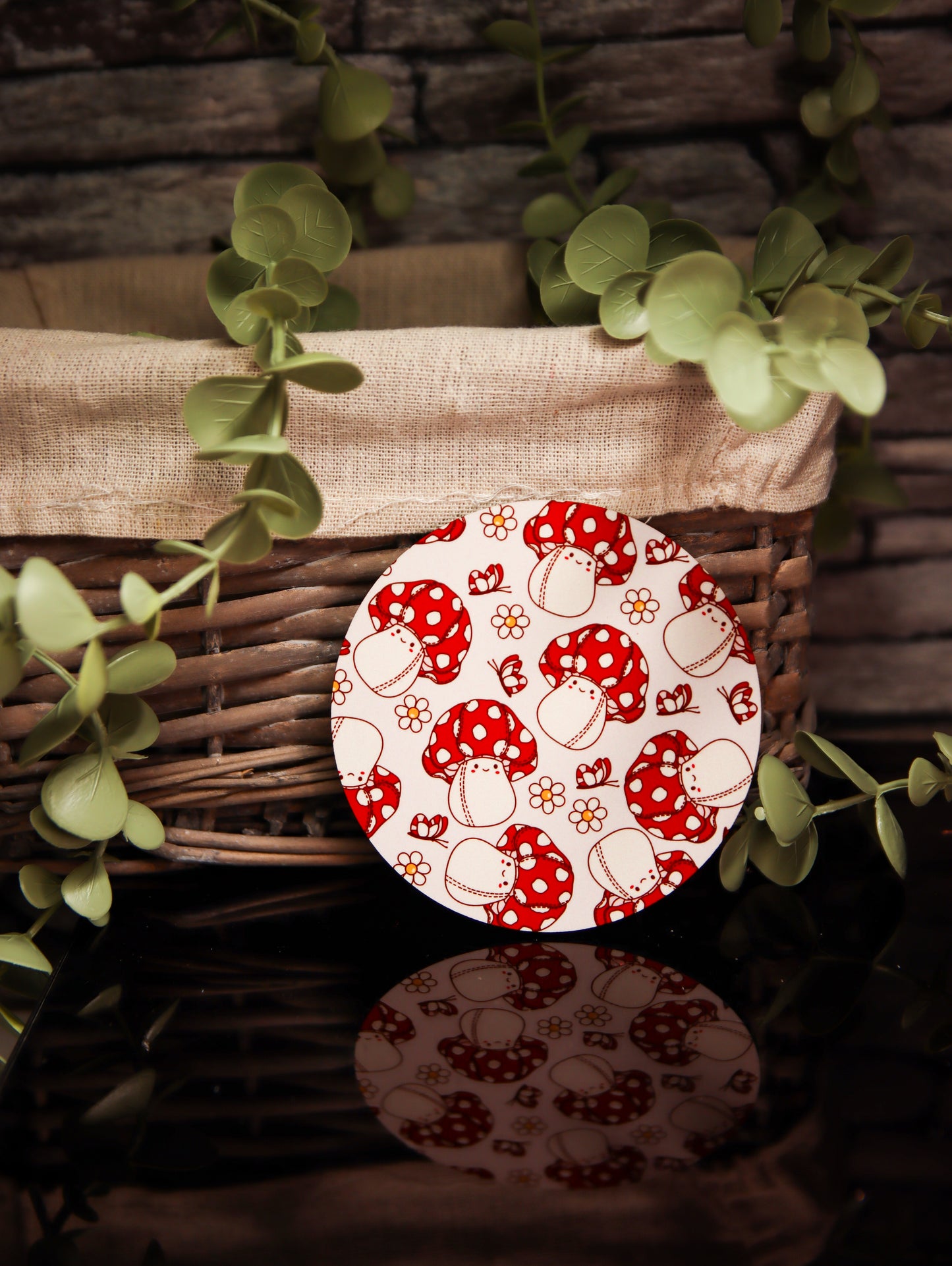 Mushroom Plushy | Coasters