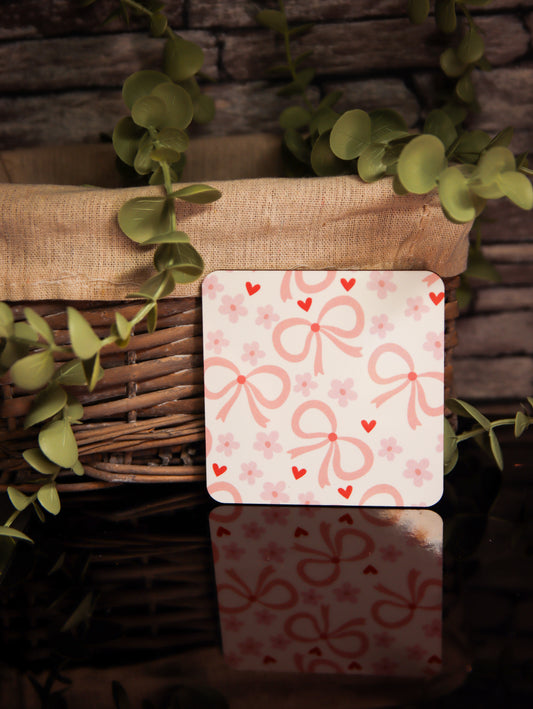 Pink Bows | Coasters
