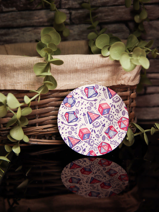 D&D Pink | Coasters