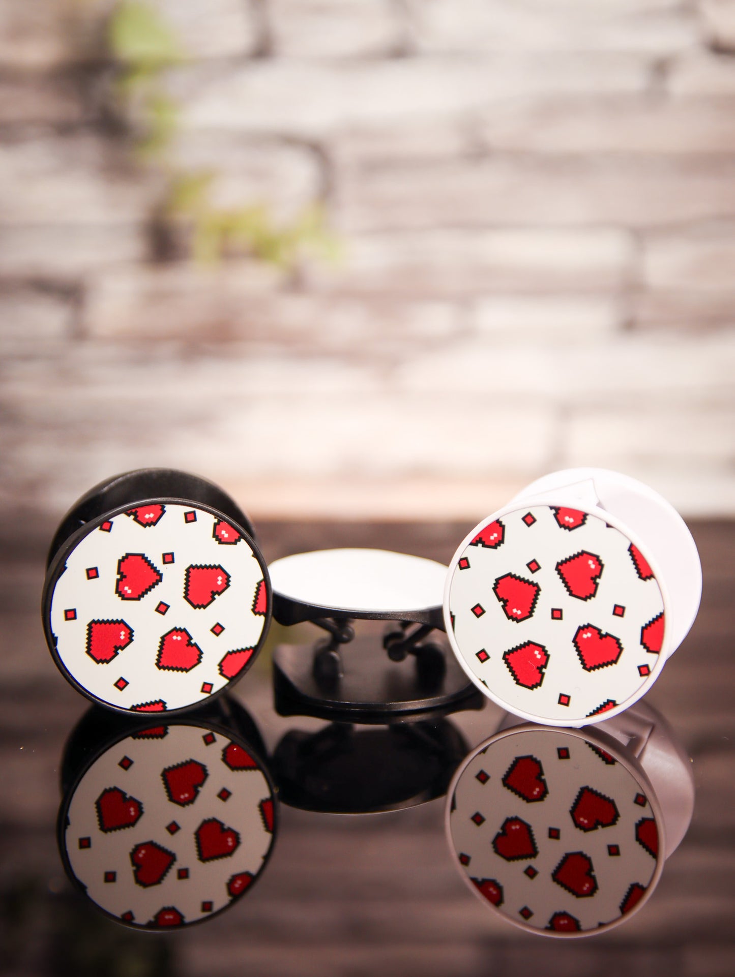 Pixel Hearts | Phone Grip