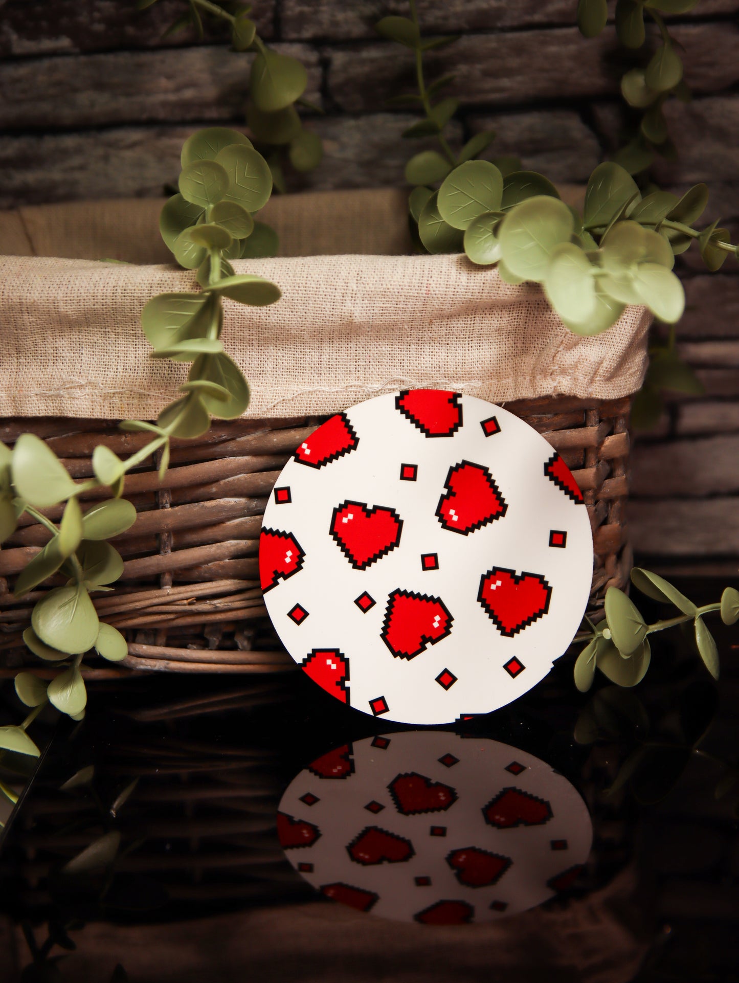 Pixel Hearts | Coasters