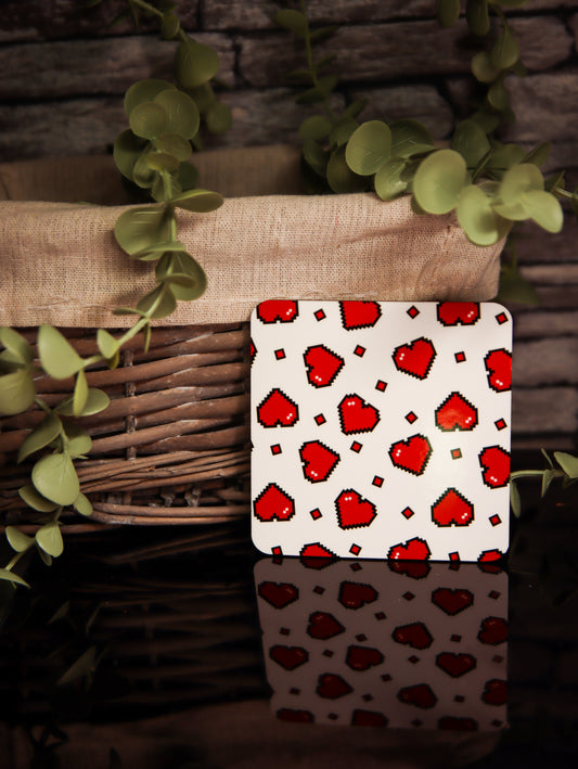 Pixel Hearts | Coasters
