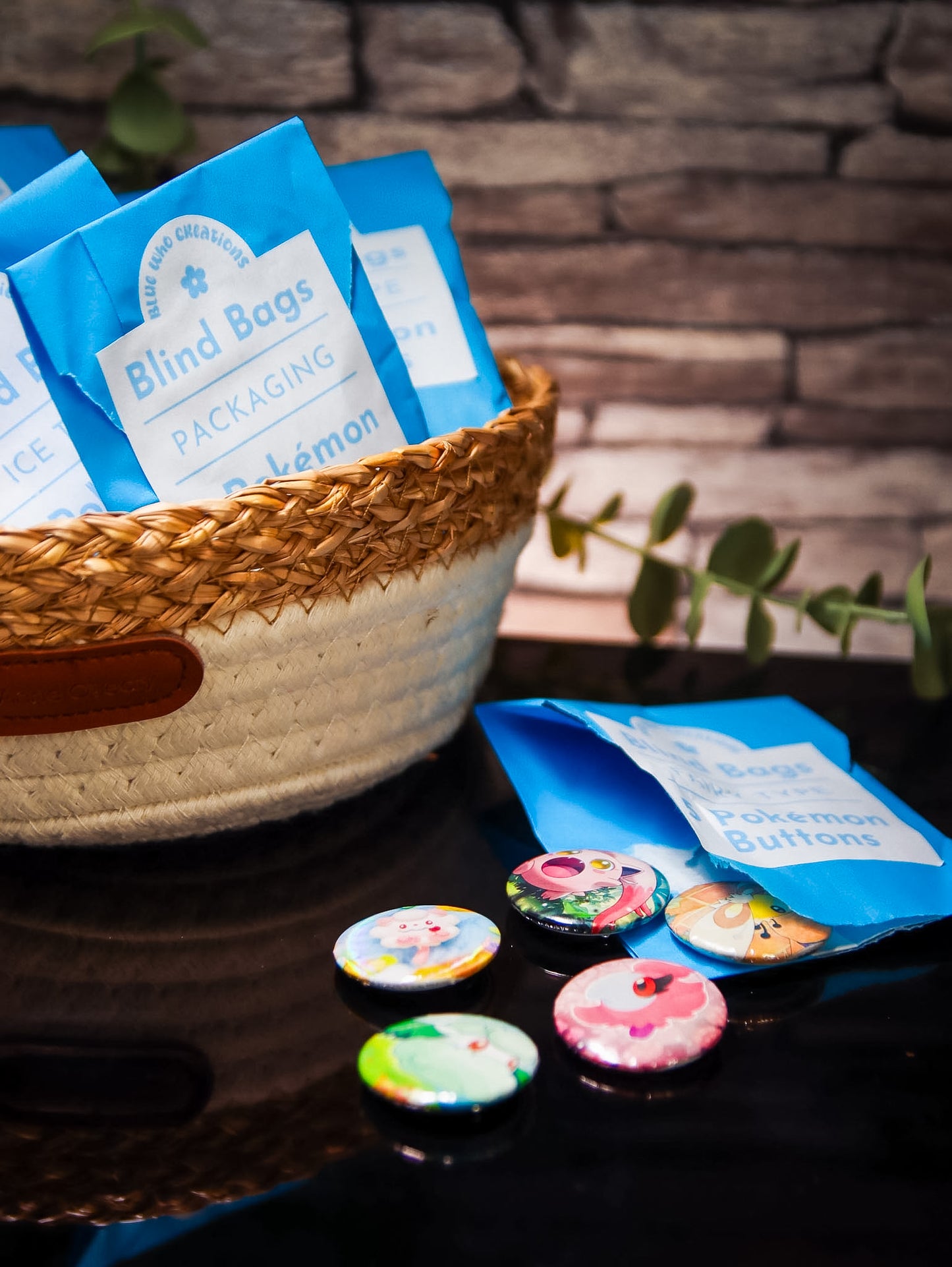 Pokemon Blind Bag | Buttons