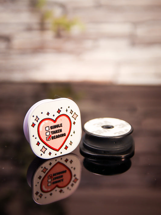 Single, Taken, Reading | Phone Grip