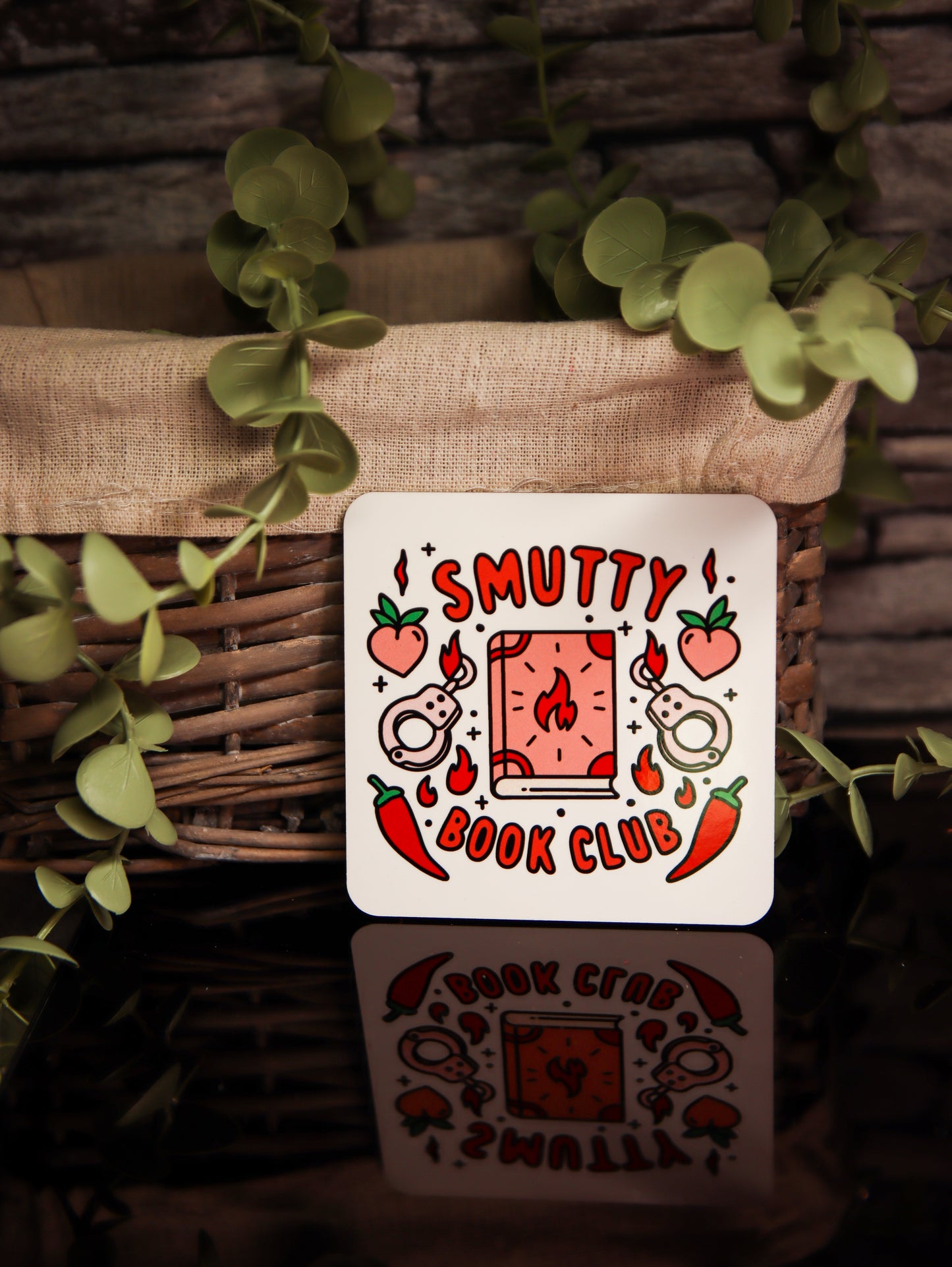Smutty Book Club | Coasters