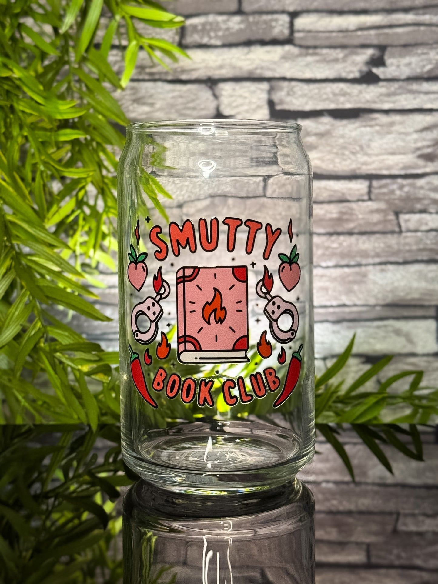 Smutty Book Club | Glass Can