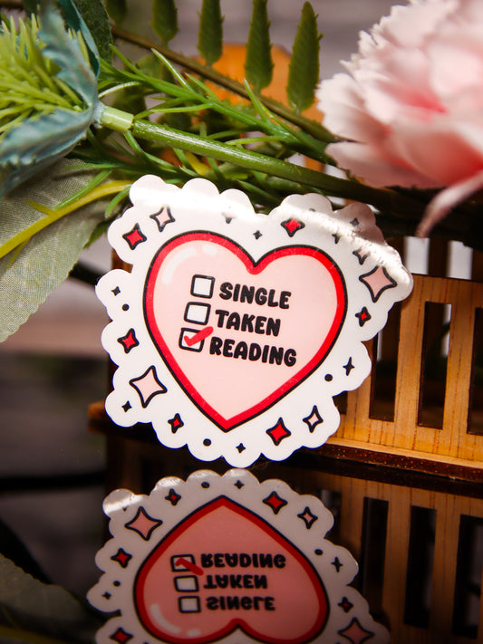 Single, Taken, Reading | Stickers