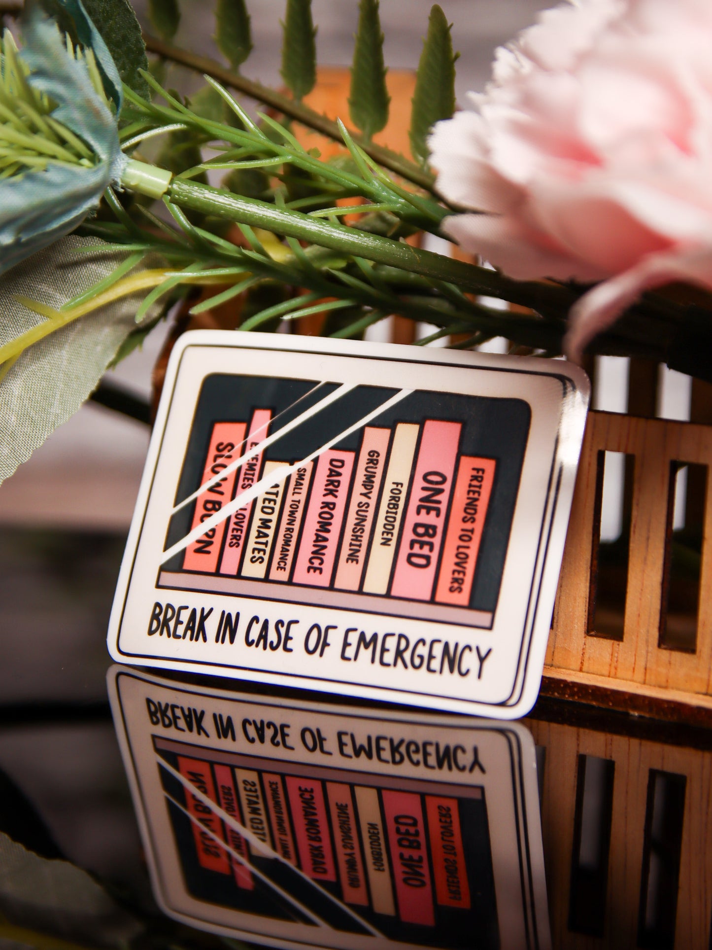 Break In Case Of Emergency | Stickers