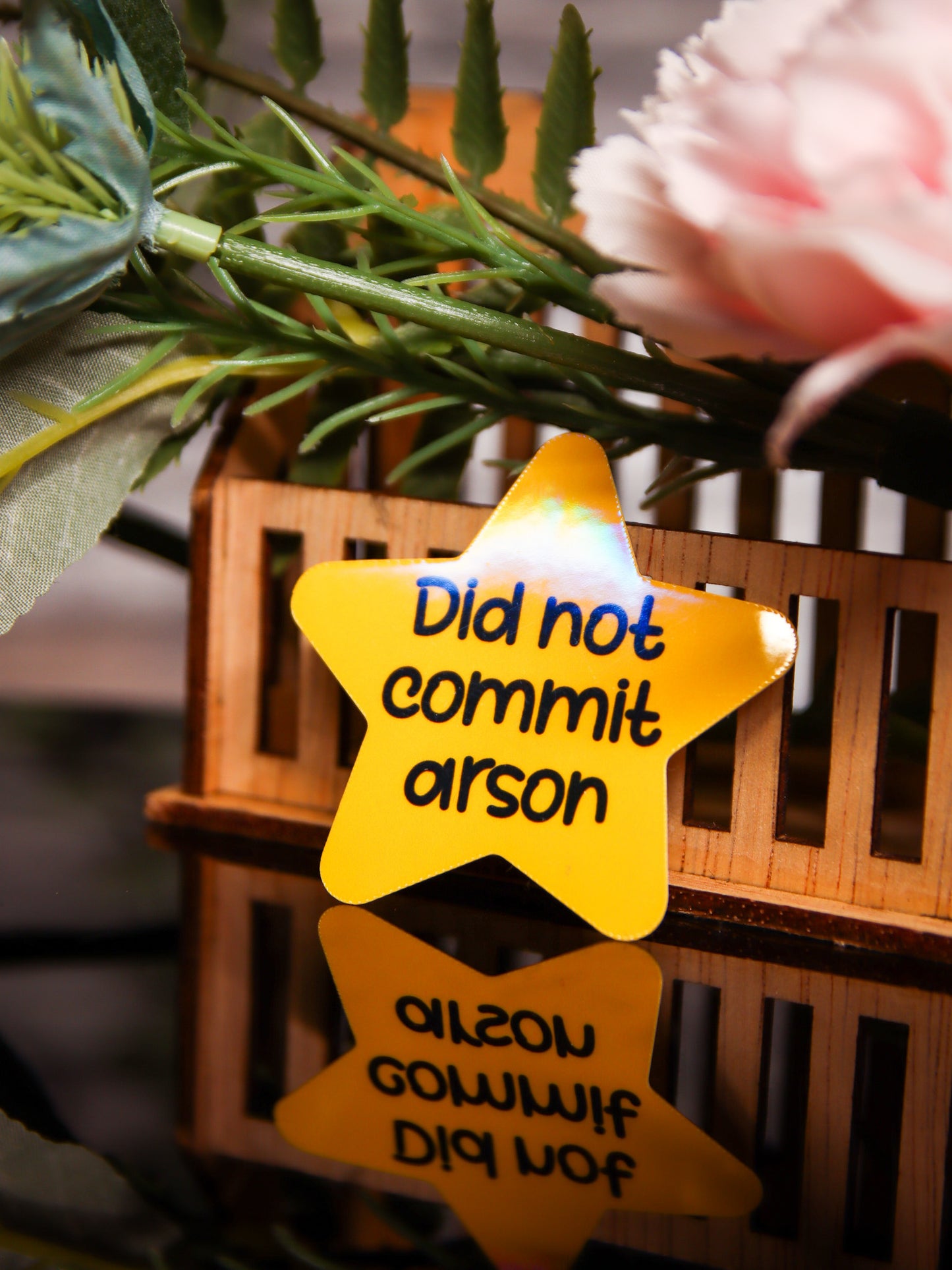 Did Not Commit Arson - Star | Stickers